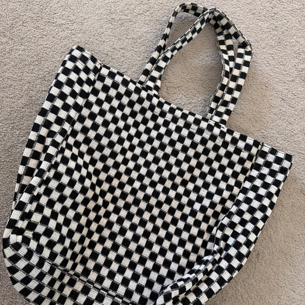 Checkered bag